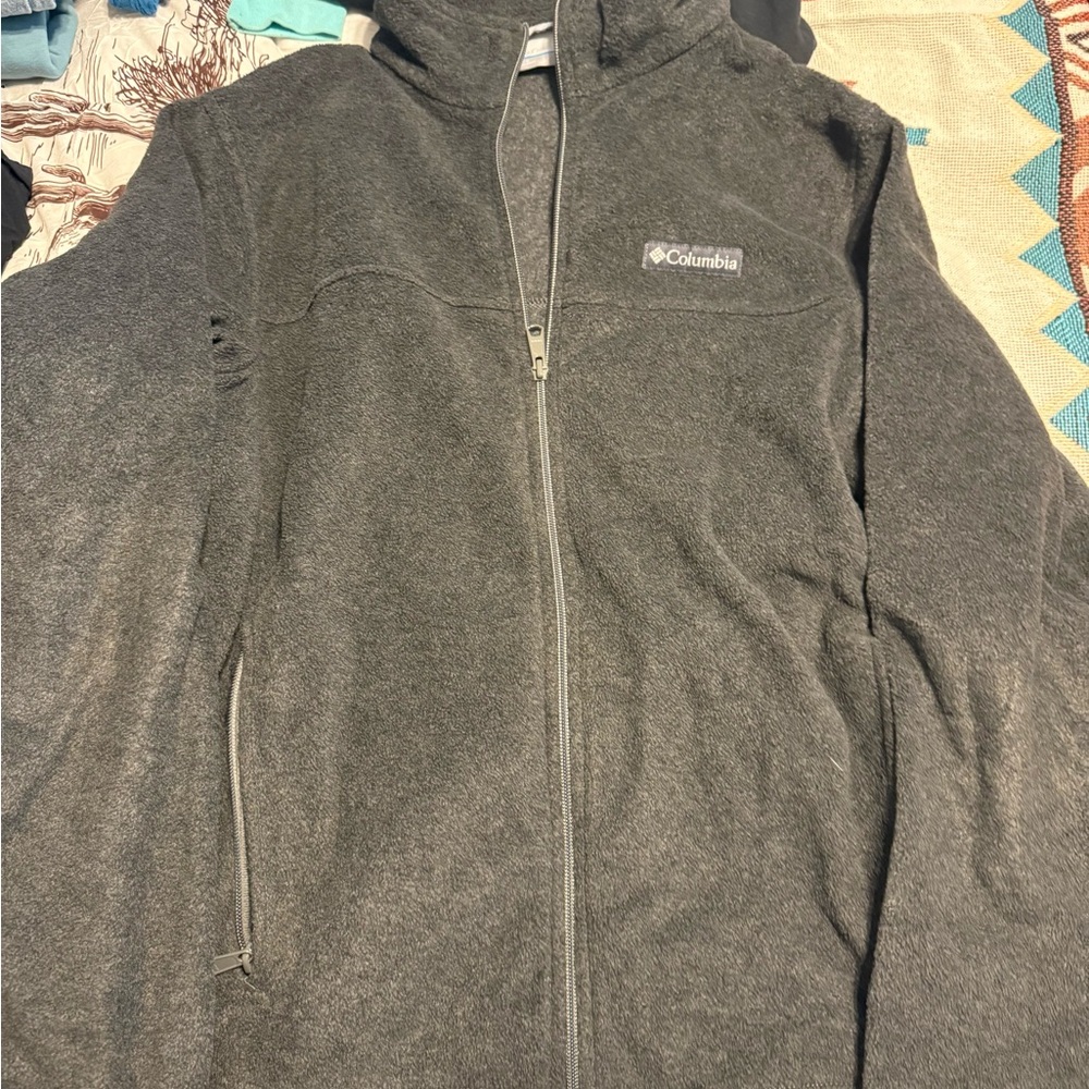 Columbia Charcoal Fleece Jacket